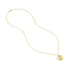 Cross Medallion Necklace with Diamond