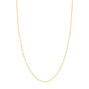 1.35mm Yellow/White Dorica Chain with Lobster Lock
