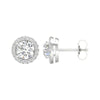 14K 2.25Ct Certified Lab Grown Diamond Earrings ( Igi Certified )