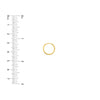 14.25mm Square Wire Hoop Earrings