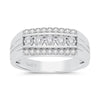 10K 0.15Ct Diamond Mens Ring