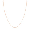 Adjustable Cable Chain Necklace with Slider