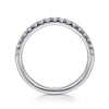 14K White Gold Diamond Matching Wedding Band