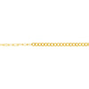 50/50 Paper Clip + Curb Chain