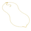 V on Chain Drop Adjustable Necklace
