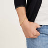 8.35mm Men's Window Link Chain Bracelet