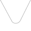 1mm Singapore Chain with Spring Ring