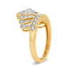 10K 0.10Ct Diamond  Fashion Ring
