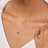 So You Cutout Heart/Love Mini Disc Adjustable Necklace