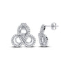 14K 0.42Ct Diamond Earring