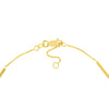 3pt Diamond Bezels and Bars Anklet