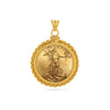 American Eagle 1/2 Oz Rope Screw Top Bezel