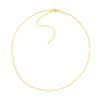 1.95mm Paper Clip Choker Chain