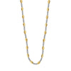 D/c Yellow/White Bead Necklace