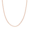 3.45mm Paper Clip Chain with Lobster Lock