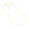 Open Bar Stations Adjustable Necklace