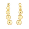 Graduated Bead Climber Earrings