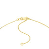 Block Initials Station Necklace