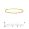 Diamond Half Bangle Bracelet (1-3/8tcw)