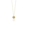 Diamond Star Cluster Medallion Necklace