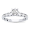 10K 0.22Ct Diamond Ring