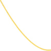 0.8mm Box Chain with Slider Bead