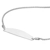 Engravable Initial ID Bar Bolo Bracelet