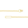 Mini Pushlock Curb Chain Bracelet
