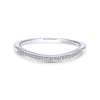 14K White Gold Matching Wedding Band