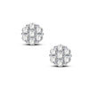 14K 0.14Ct Diamond Earring