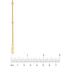 Diamond Cut Beaded Popcorn Chain