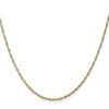 14K 1.3mm Singapore Chain