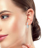 14K 0.10Ct Diamond Earring