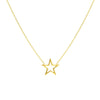 Wire Star Adjustable Necklace