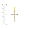 Two Tone HP Base with DC Cross Pendant
