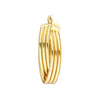 Multi Tube Knot Hoop Earrings