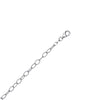 Sterling Silver Oxidized Twisted Cable Chain