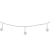 Diamond Bezel Drop Adjustable Choker