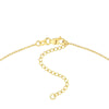 Diamond Drops Necklace on D/C Bead Chain