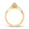 14K 0.20Ct Diamond Ring
