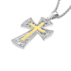 Flat Cross Element Filigree Cross