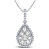 14K 0.40Ct Diamond Pendant