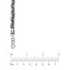 Sterling Silver D/C Cable Link Chain
