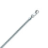 Sterling Silver 4mm Popcorn Chain with Lobster Lock