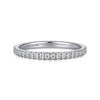 14K White Gold Diamond Matching Wedding Band