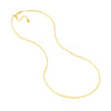 2.1mm D/C Brill Cable Chain with Slider Bead