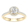 14K 1.25Ct Certified Lab Grown Diamond Ring ( Igi Certified )