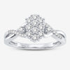 10K 0.10Ct Diamond Ring