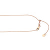 Adjustable Cable Chain Necklace with Slider