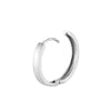 Sterling Silver Thin Shiny Hoops